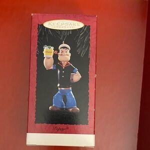 Hallmark Keepsake Popeye Ornament - Red, Blue, Black